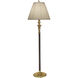 Ellie 61 inch 150.00 watt Burnished Brass Floor Lamp Portable Light